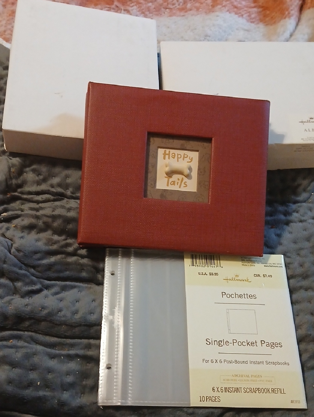 Hallmark Red 'Happy Tails' Pet Photo Album